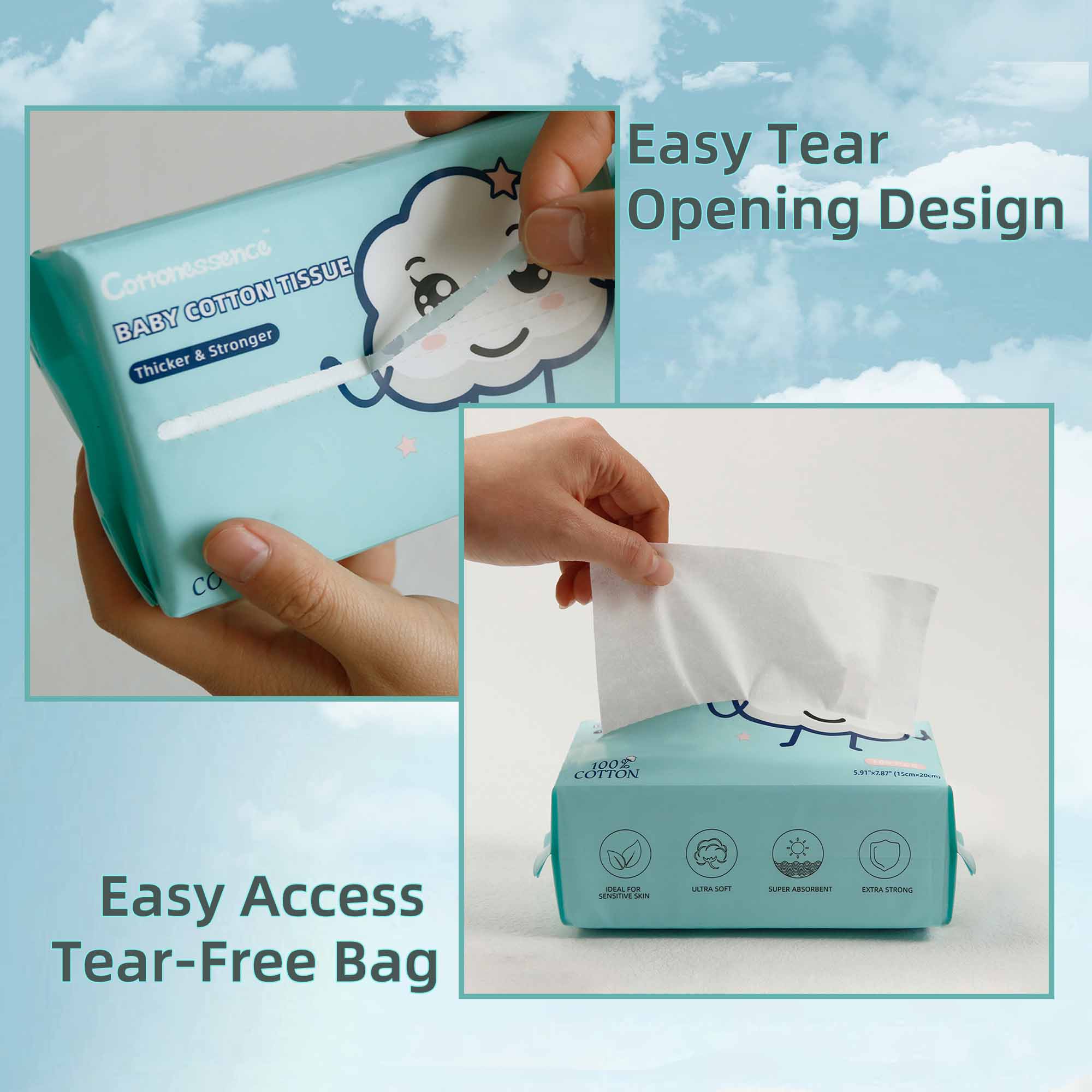cotton soft wipes